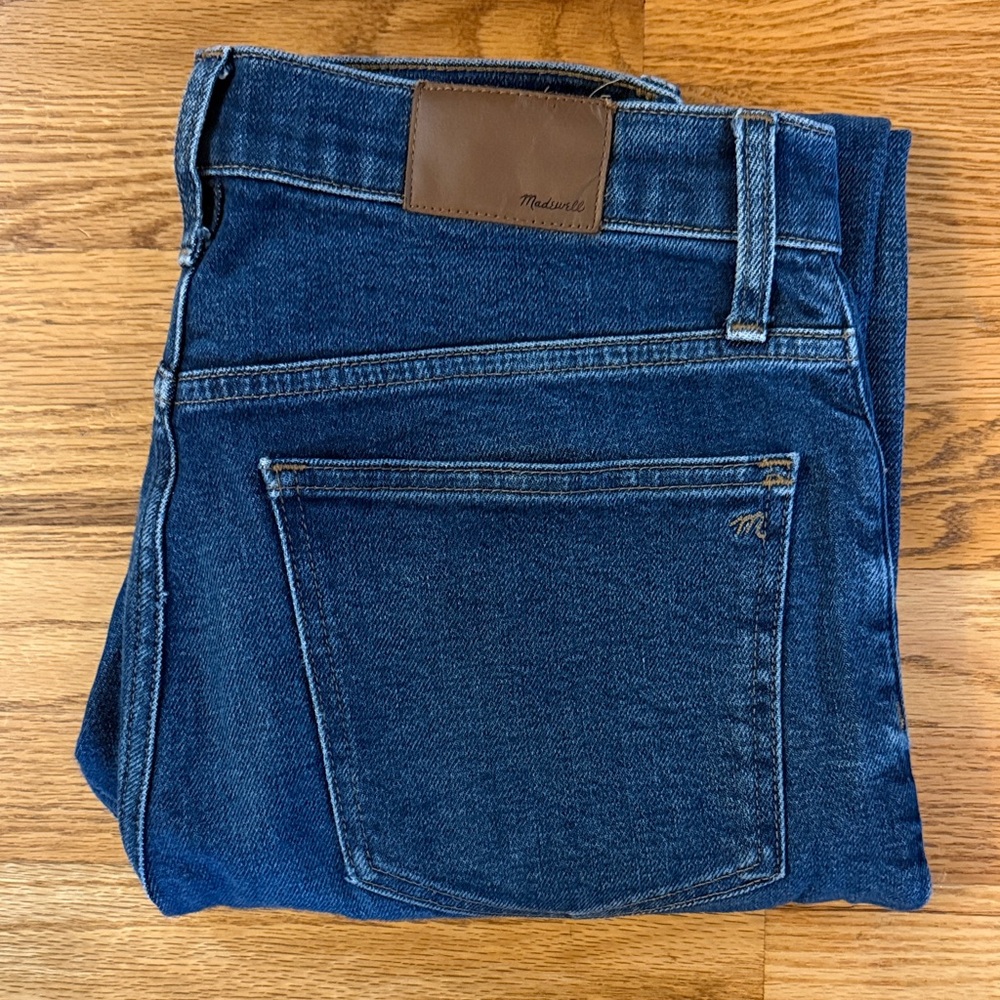 Madewell slim demi boot fit jeans
